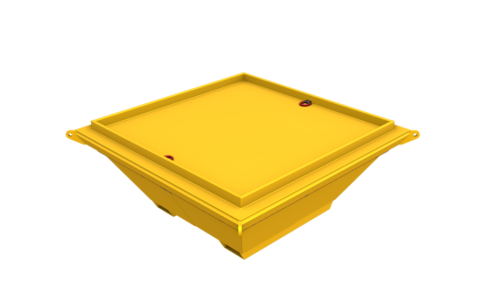 315 Gallon Washout Pan