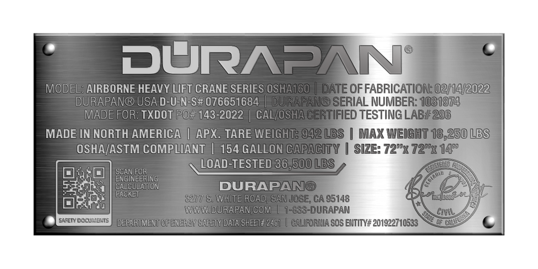 154 Gallon Washout Pan